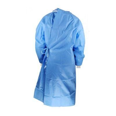 FDA CE Tga Sterile SMS Nonwoven Disposable Surgical Isolation Gown