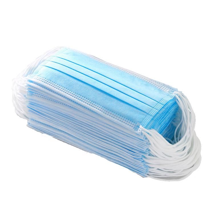 Medical Disposable Nonwoven 3ply Face Mask with Ties