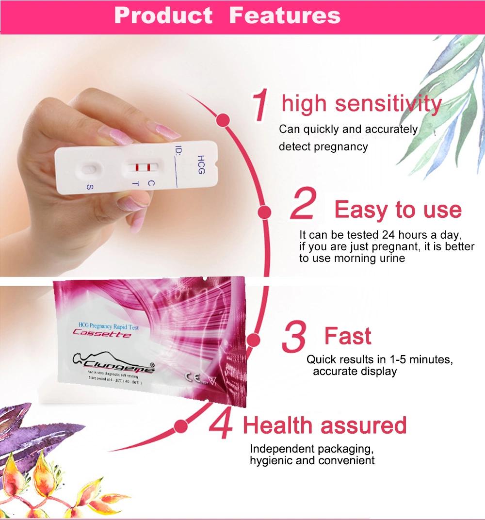 HCG Home Rapid Test Kits for HCG Pregnancy Test