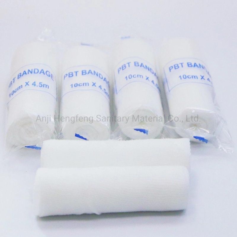 Disposable Gauze Bandages PBT Roll Bandages Cheap Bandages