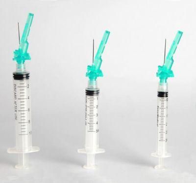 CE, ISO 13485 Disposable Syringe Factory for Hospital with Safety Needle