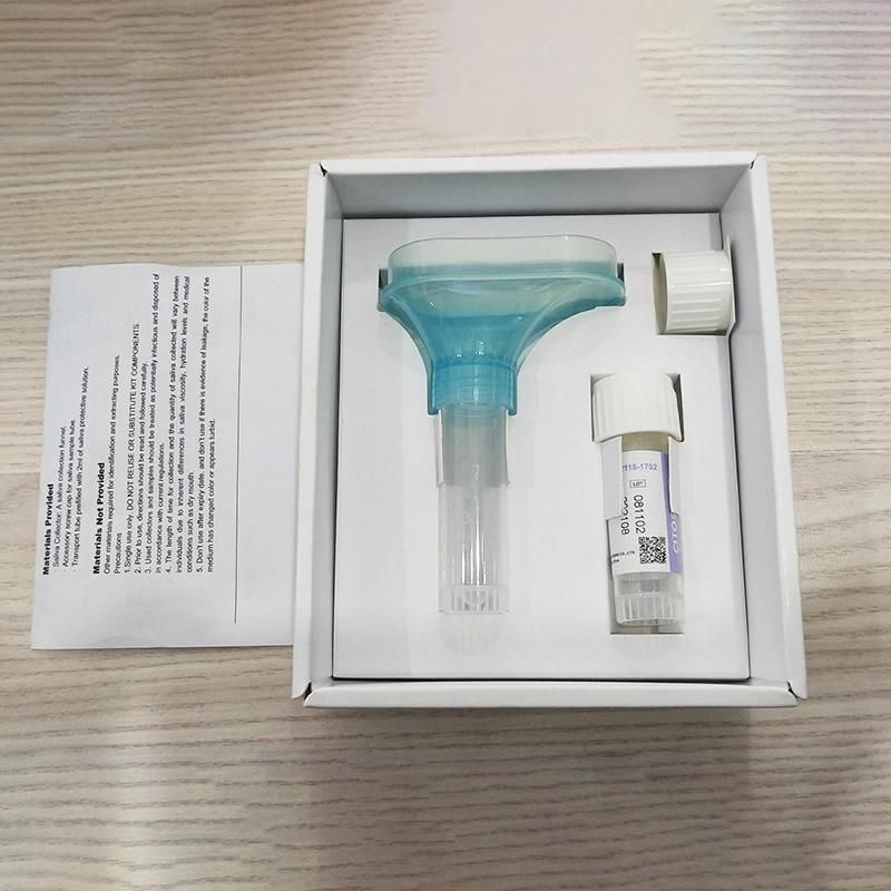 Saliva Collection and Kit for Respiratory Virus Rna Extracting with CE Certificate