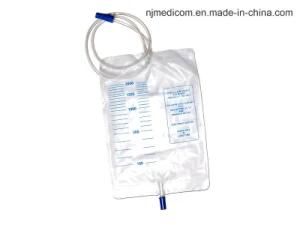 2000ml Pull-Push Outlet Valve Urine Bag