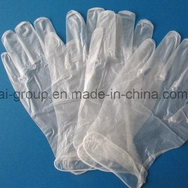 Disposable Powder Free PE/PVC/Vinyl Glove for Medical Exam with Latex Free