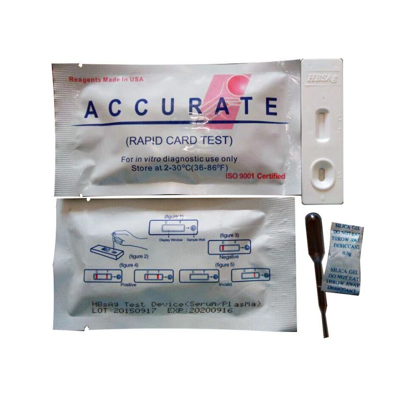 Alps CE Approved Antigen Kit PF/PV Rapid Malarial Card Malaria P. F. Test