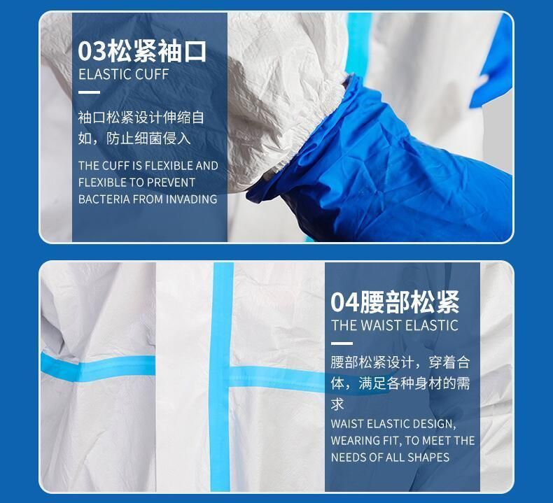 Surgical Gowns and Gloves (NIOSH certification) . Disposable Sterilized SMS/Spunlace Surgical Gown, Disposable Complete Coverall