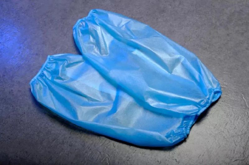 Disposable Split Isolation Blue Suits, Tops and Trousers, PP+PE 45g