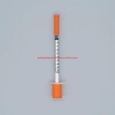 CE&ISO Certified Quality Disposable Insulin Syringe with Needle