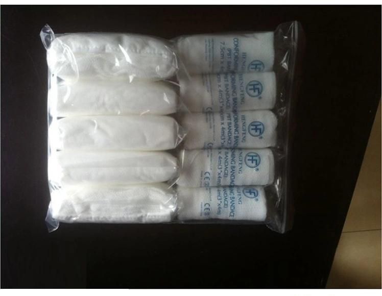 First Aid Sterile Conforming Gauze Roll Bandage