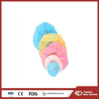 Hospital Protective Safety Hair Clip Cap Medical Disposable Non Woven Head Cover Bouffant Cap for Hair