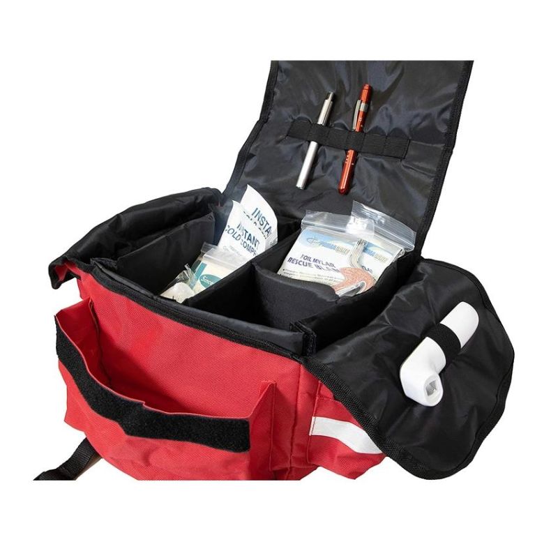 First Responder Bag for Trauma Professional Multiple Compartment Kit for Emergency Medical Supplies
