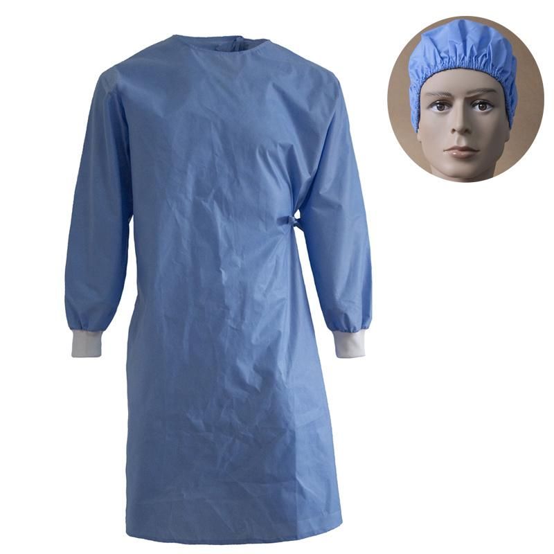 Laboratory Hospital Used Disposable Isolation Gown Manufacture