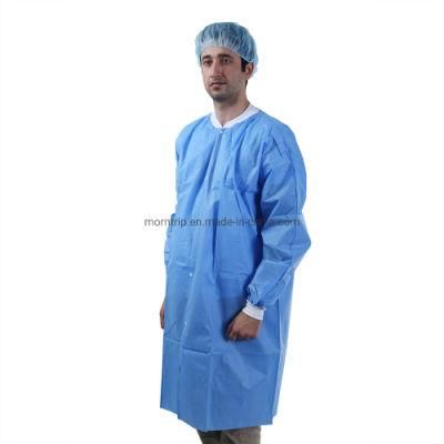 White Laboratory Anti Static Chemistry Protective Disposable Lab Coat