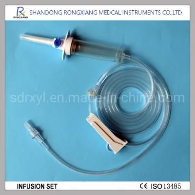 Disposable Infusion Set with Needle, IV Set Luer Slip/Luer Lock