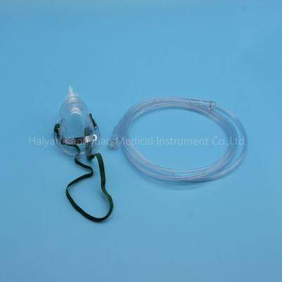 Oxygen Mask PVC for Single Use China Factory