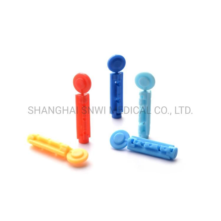 Medical Supply Blood Lancet Plastic Twist Type