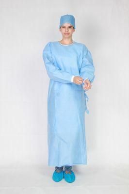 Medical Reinforced Fabric Surgeon Gowns Standard Casaque Chirurgicaletecbod Sterile Surgical Gowns for Hospital