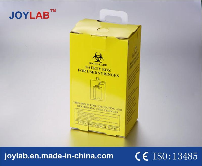 Medical Sharp Container, Sharp Box, Plastic or Paper