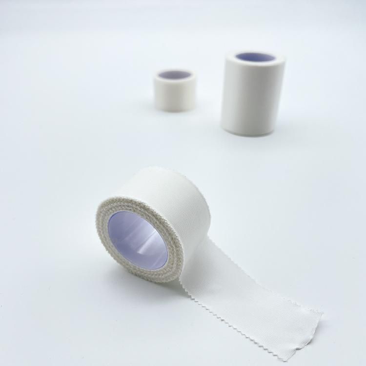 Medical Supplies Wholesale OEM Price Adhesive Breathable Silk Cloth Tape Medical Plaster Surgical Silk Tape