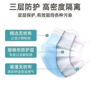 Disposable Medical Surgical Masks Melt Spray Coating in Summer