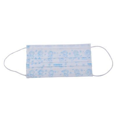 OEM Full Print Pattern Multi Colour 3 Ply Disposable Surgical Face Mask White List En14683 Type Iir