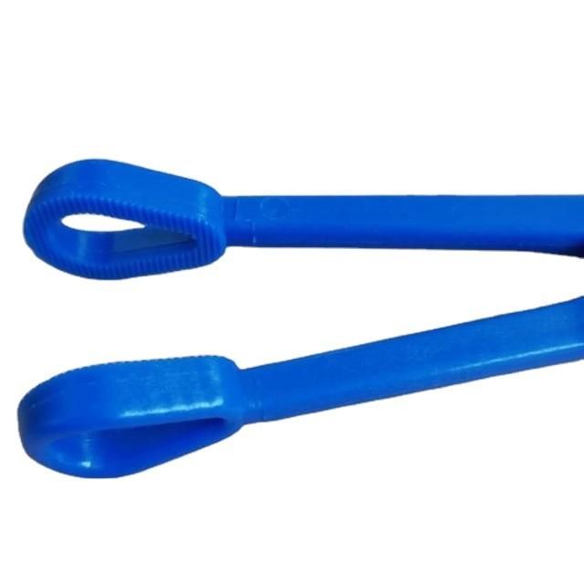 Round Head Scissor Plastic Sponge Holding Forceps