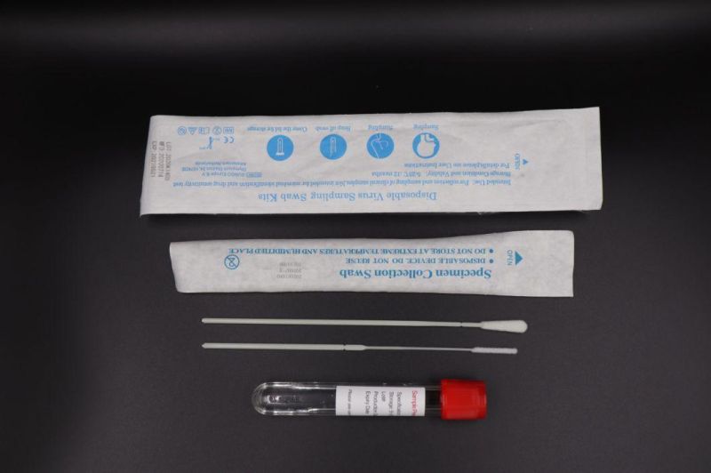 CE FDA Mdel Certification Itm Tube with Nasal Pharyngeal Swab