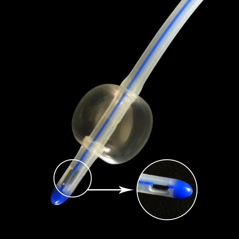 Disposable Single Use All Silicone Foley Catheter Medical Equipment