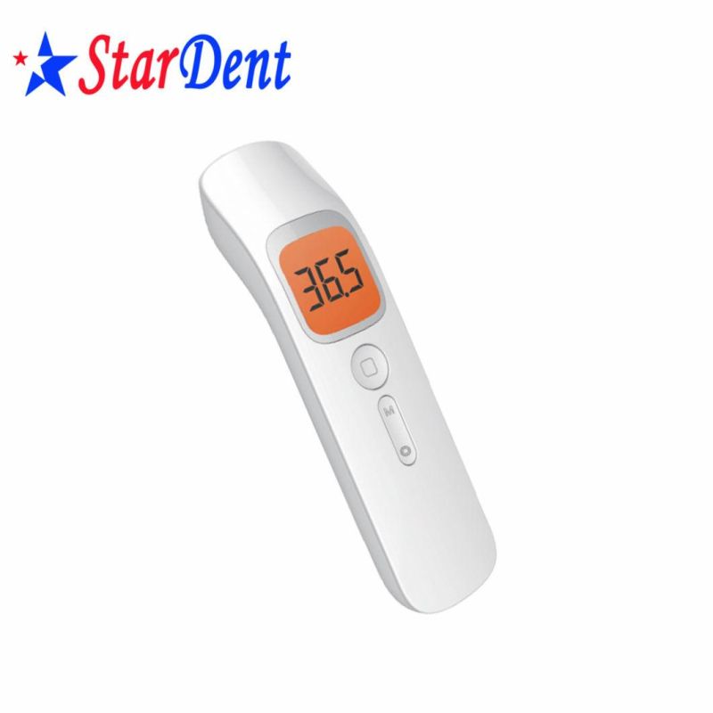 Stock One Second Digital Non-Contact Ear Infrared Forehead Thermometer Clinical Hospital Medical Lab Surgical Diagnostic Dentist Dental Baby Adult Electronic