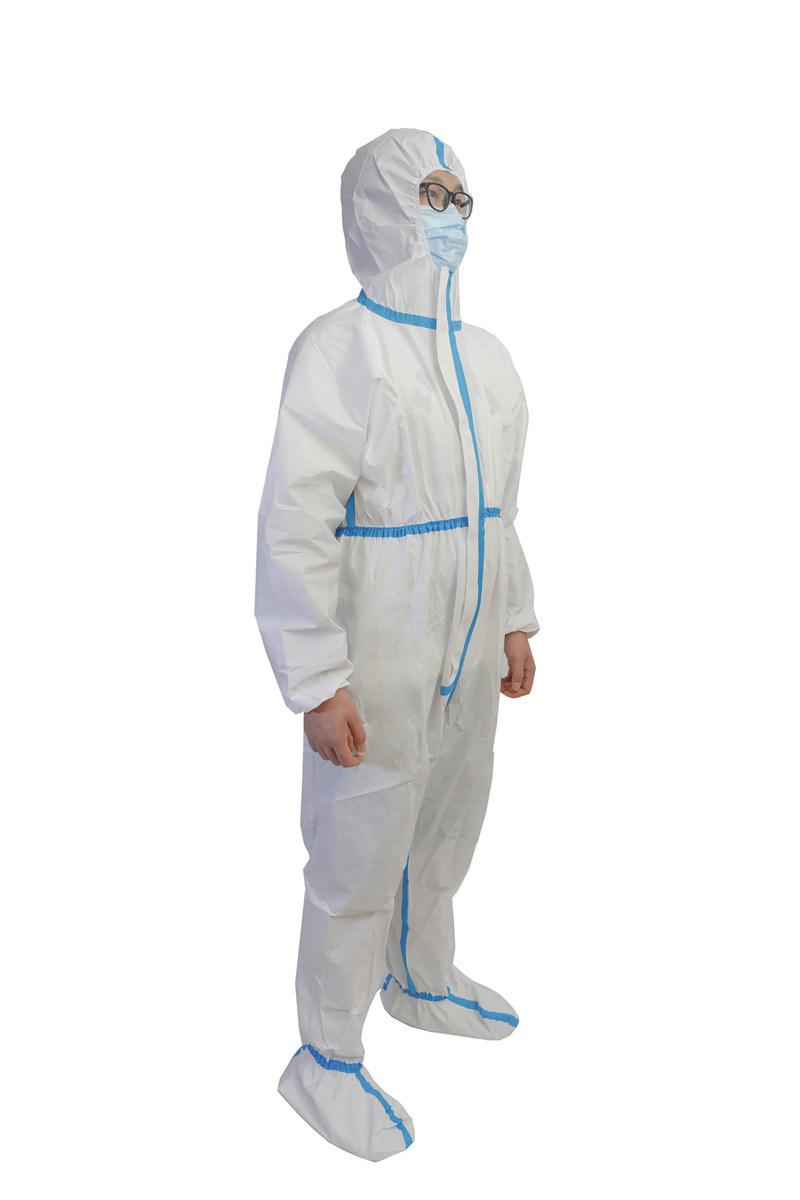 SGS Ce Approval En14126 Hospital Medical Protective Clothing