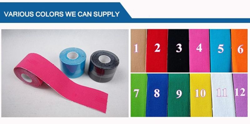 Multiple Specifications Can Be Customized Kinesiology Cotton Tape