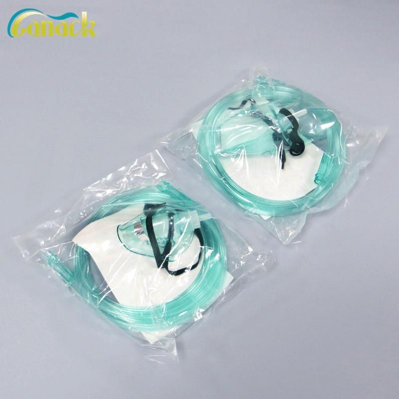 Disposable Medical Oxygen Mask with Reservoir Bag