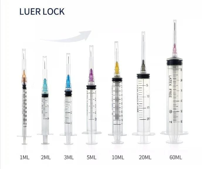 Glass Sryignes 1ml 2.25ml 3ml 5ml 10ml Plastic Material