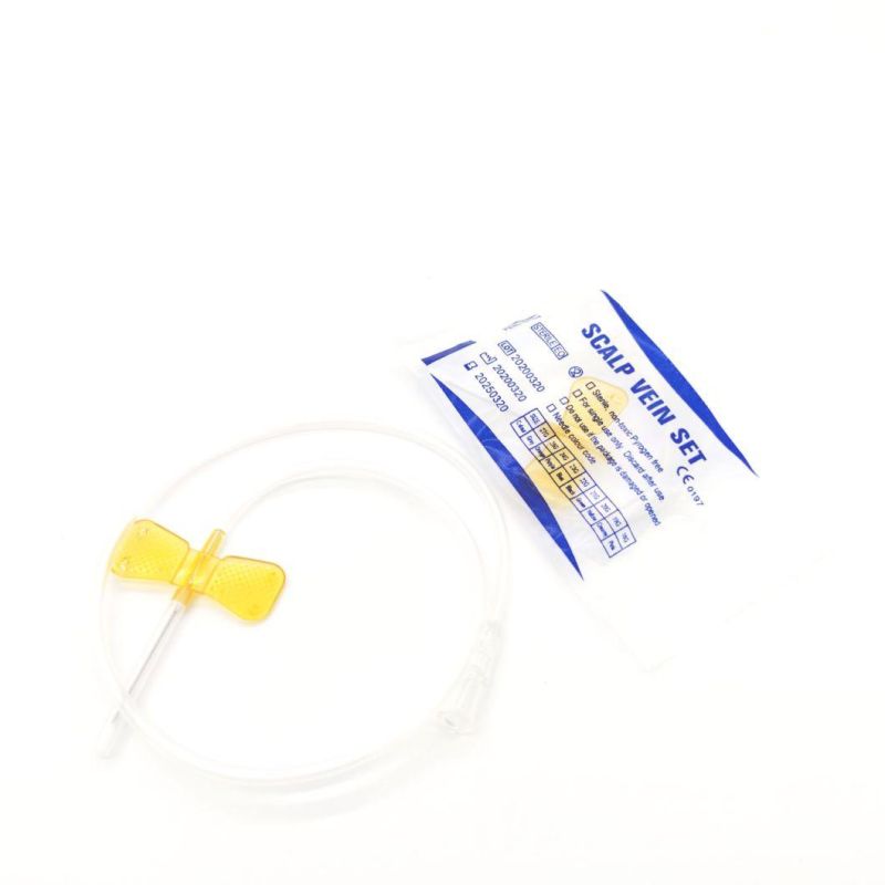 Disposable Medical Intravenous Butterfly Needle Scalp Vein Set for Infusion