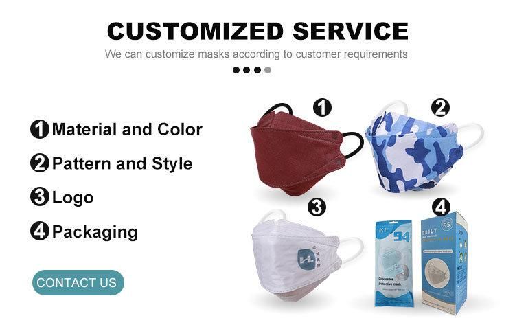 OEM ODM Custom 3-Layer Face Mask for Women and Men