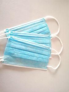 in Hospital Use Bfe99% Disposible Medical and Surgical Blue Face Mask