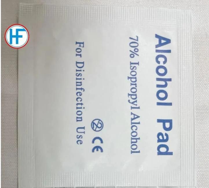 Mdr CE Approved Factory Price Wound Dressing Ethylene Oxide Sterilization Alcohol Pads