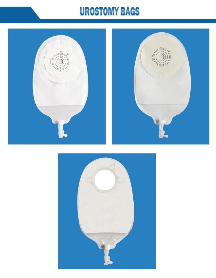 Two System Urostomy Bag with Valve Design Two-Pieces Drainable Colostomy Bags