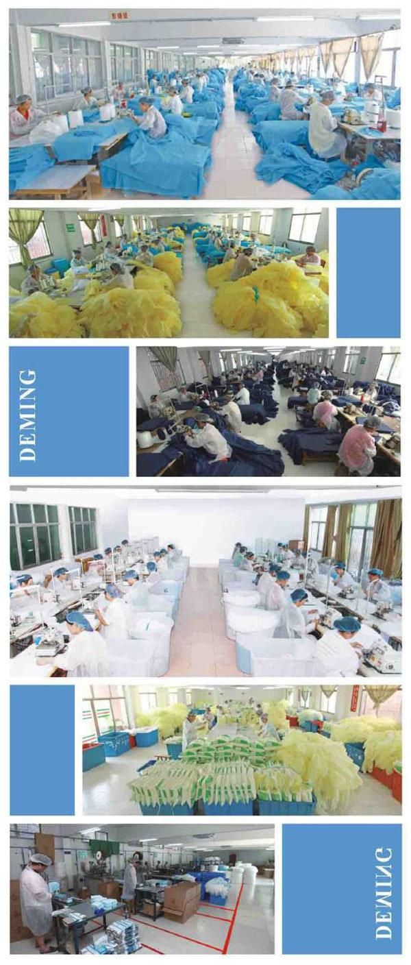 Non Woven Gowns Sterile Disposable Medical Nonwoven Standard Isolation Gown