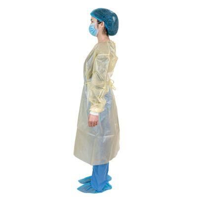 Isolation Gown Water Proof with Heat Sealing Disposable Medical Gown