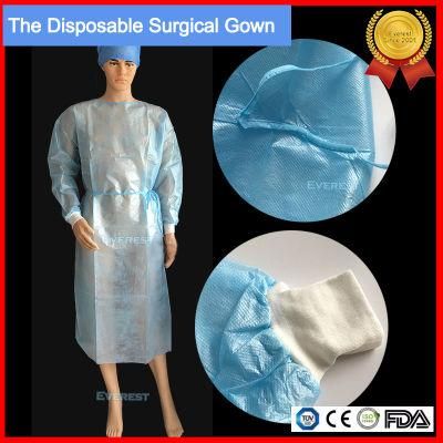 One off Transparent PE Isolation Gown