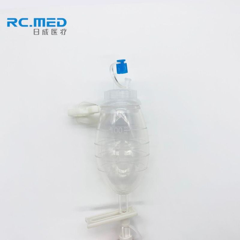 Wound Drainage Reservoir Soft Silicone Perforated Drainage Tube