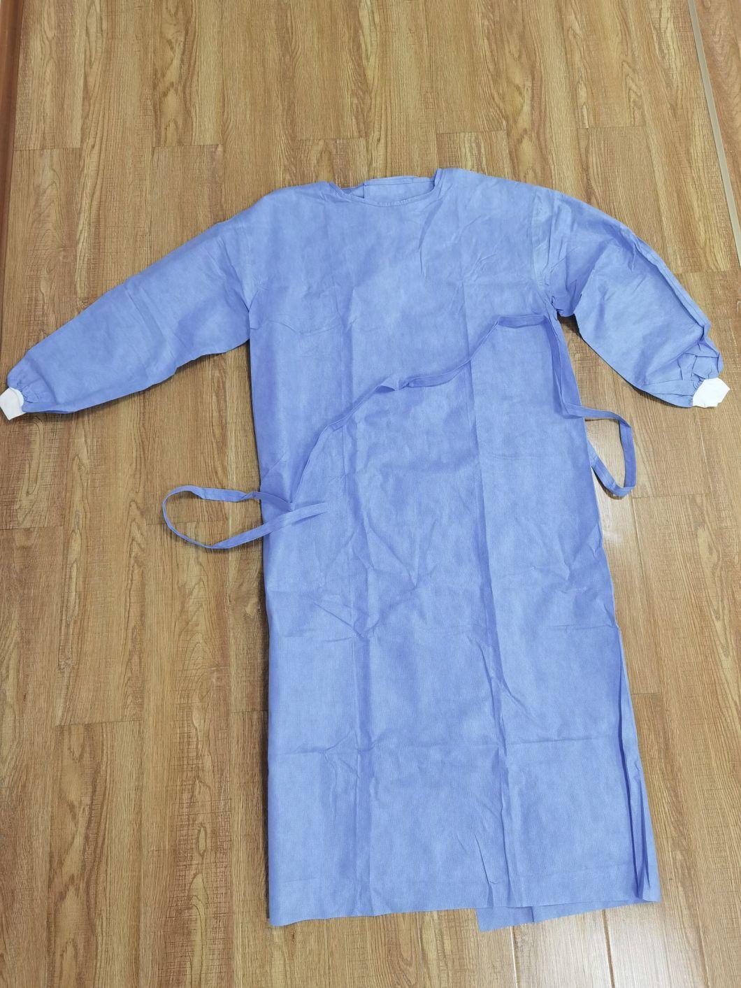 Yourfield Surgical Gown SMS 45g AAMI Level 3 Sterile for Hospital Use