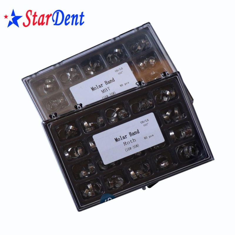 Good Quality Dental Product Band with Tube Set (0.022&0.018 slot)