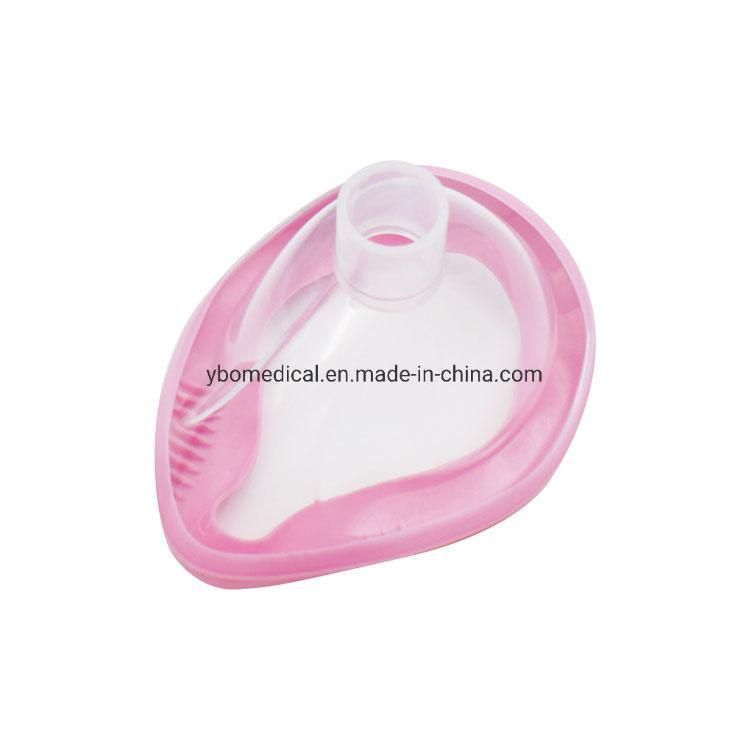 Disposable PVC-Free Medical Anaesthesia Oxygen Mask