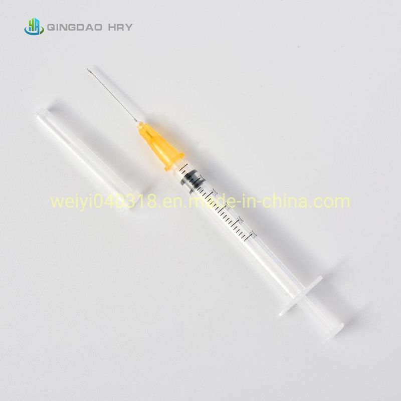 0.3ml -10ml Auto-Disable / Self-Destroy /Low Dead Space/Self-Destructive Syringe with Strong Production Capacity and Fast Delivery