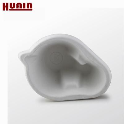 Newspaper Pulp Molded Medical Jug Disposable Medical Supplies Measuring Pot for Hospital