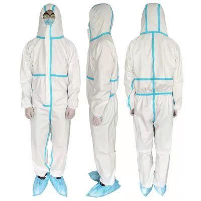 Waterproof Microporous PPE Coverall Kit