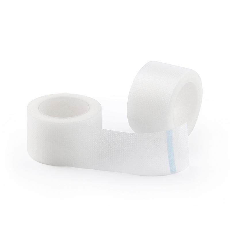 Hypoallergenic Transparent Perforated CE FDA Surgical Medical Nonwoven PE Tape