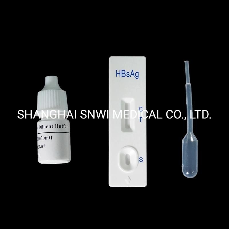 High Accuracy Step Diagnostic Rapid Screen (Colloidal Gold Immunochromatographic Assay) HCV/Hbsag/HIV/HCG Rapid Test Kit